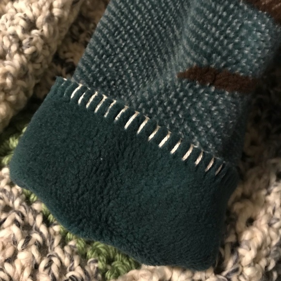 Coldwater Creek reversible green winter jacket - Picture 6 of 8